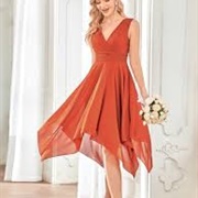 Handkerchief Hem Dress