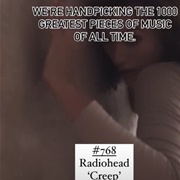 #768 Creep by Radiohead