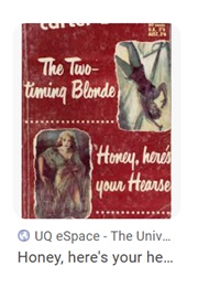 The Two-Timing Blonde (Carter Brown)