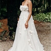 Strapless Empire Gown