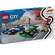 60474 F1 Grid With VCARB & Sauber Race Cars