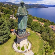 Colossus of San Carlo Borromeo, Arona, Italy