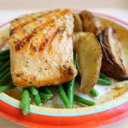 Oak-Grilled Salmon