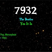 #9381 Yes It Is by the Beatles