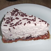 Vegan Plum Mousse Cake