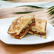 Grilled Cheese With Jerk Sauce