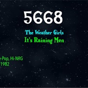 #8837 It's Raining Men by the Weather Girls