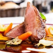 Duck With Port and Orange Sauce