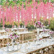 Hanging Flower Garlands