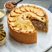 Hot Water Pastry Crust on Pie