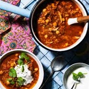 Chicken & Chickpea Tagine Soup