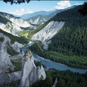 Rheinschlucht in Switzerland