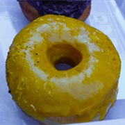 Ube Pineapple Donut