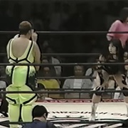 Aja Kong vs. Manami Toyota, AJW Zenjo Movement