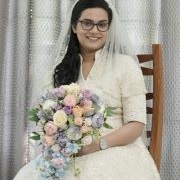 Wristwatch With Wedding Dress