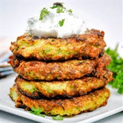 Parmesan Zucchini Fritters