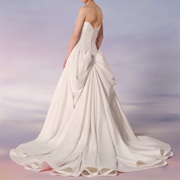 Bow Bustle, Wedding Gown