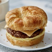 Sausage, Egg & Cheese Croissant