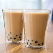 Hakuto Boba Tea With Cucumber Boba