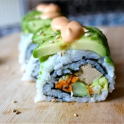 Vegan Dragon Roll