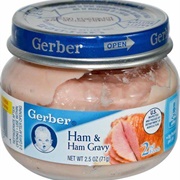 Ham and Gravy Baby Food