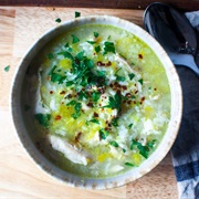 Chicken, Leek & Rice Soup