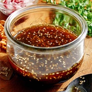 Soy, Ginger, Garlic, and Sesame Sauce