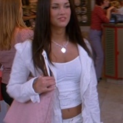 Carla Santini's White Track Suit Outfit - Confessions of a Teenage Drama Queen