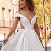 Bodice With Side Cut-Outs