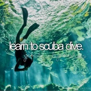 Learn to Scuba Dive
