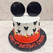 Mickey Mouse Birthday Cake