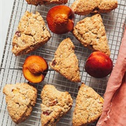Vegan Flourless Peach Scone