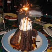 Rainforest Cafe Sparkling Volcano