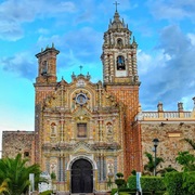 Templo De San Francisco Acatepec, Cholula, Puebla, Mexico