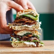 Hoisin Mushroom Sandwich