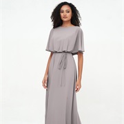 Gathered Waist on Dress