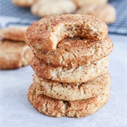 Peach Gummy Snickerdoodles