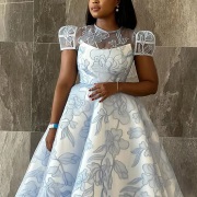 Cage-Puff Cap Sleeves