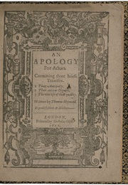 An Apology for Actors (Thomas Heywood)