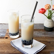 Boba Tea With Sugarplum Boba
