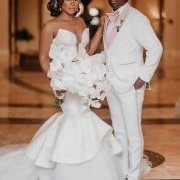 Mermaid Dress With Apron Skirt