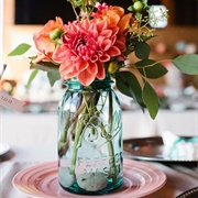 Mason Jars Wedding Decor