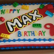 Lego Themed Cake