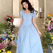 Basque Waist Bridesmaid Dress