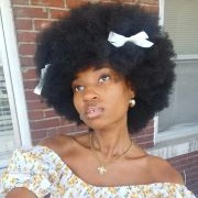 Multiple Hair Bows on Bride