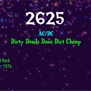 #8022 Dirty Deeds Done Dirt Cheap by AC/DC