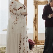 Autumn Themed Wedding Gown