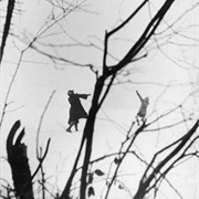 Marie-Anne and Vincent in the Snow (Willy Ronis)