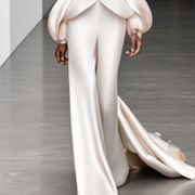 Bridal Pants With Train