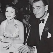 Vivien Leigh and Clark Gable